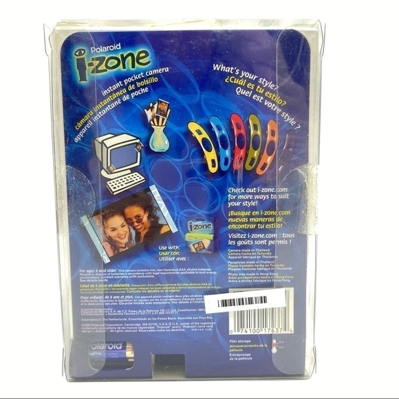 POLAROID i-Zone Instant Pocket Camera with Changeable Faceplates New - Open Box - Picture 3 of 5